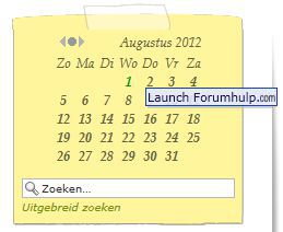 Ajax calendar