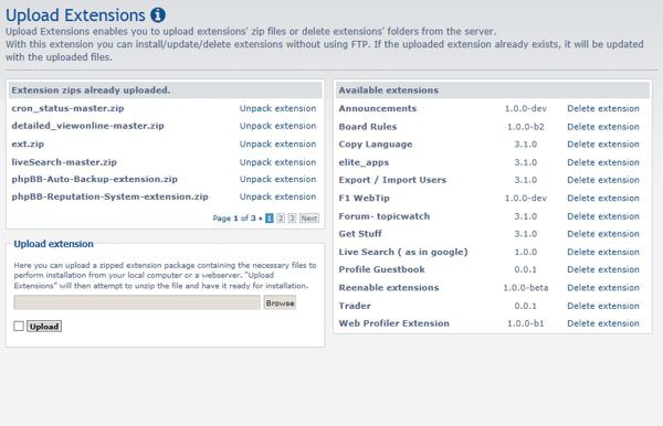 Im- Upload Extension